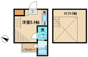 グリーンテラス上祖師谷の物件間取画像